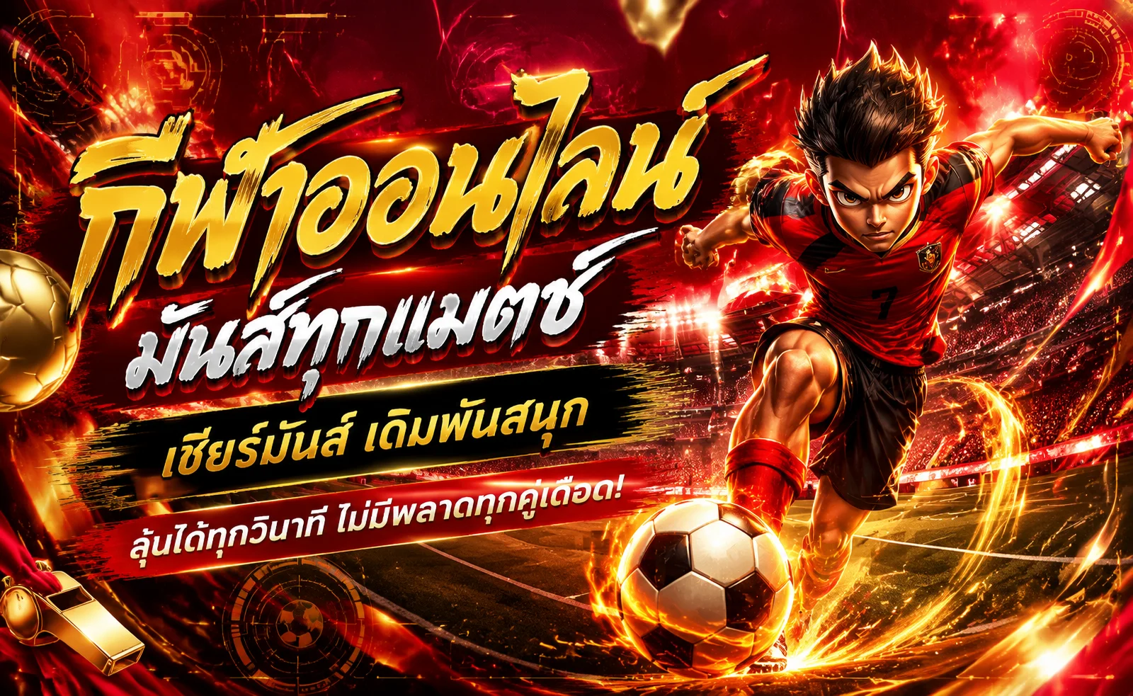 หน้าแทงบอลออนไลน์และผลบอลสดทุกลีกบน RDG888
